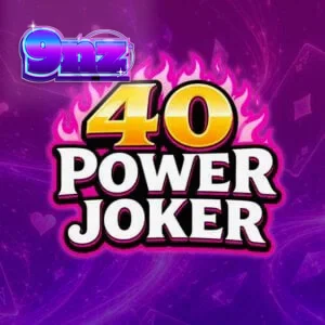 Interface do jogo 40 Power Joker com símbolos de frutas e coringas